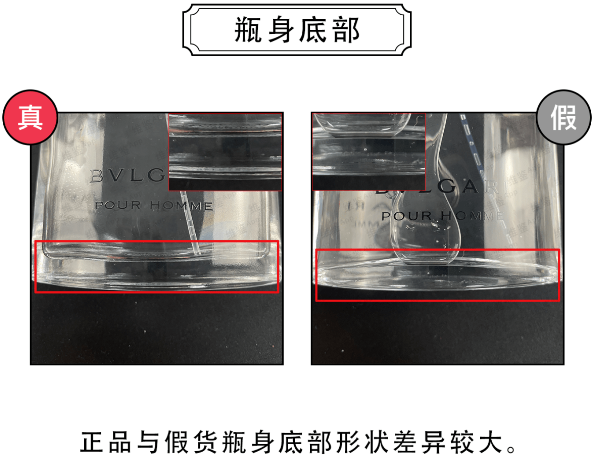 宝格丽大吉岭茶香水真假鉴定方法图片对比(图3)